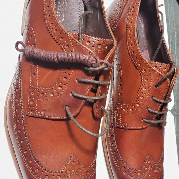 NWT TED BAKER Gryene Leather Wingtip Derby 10 M US main image 7
